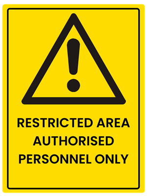 Warning Sign 15